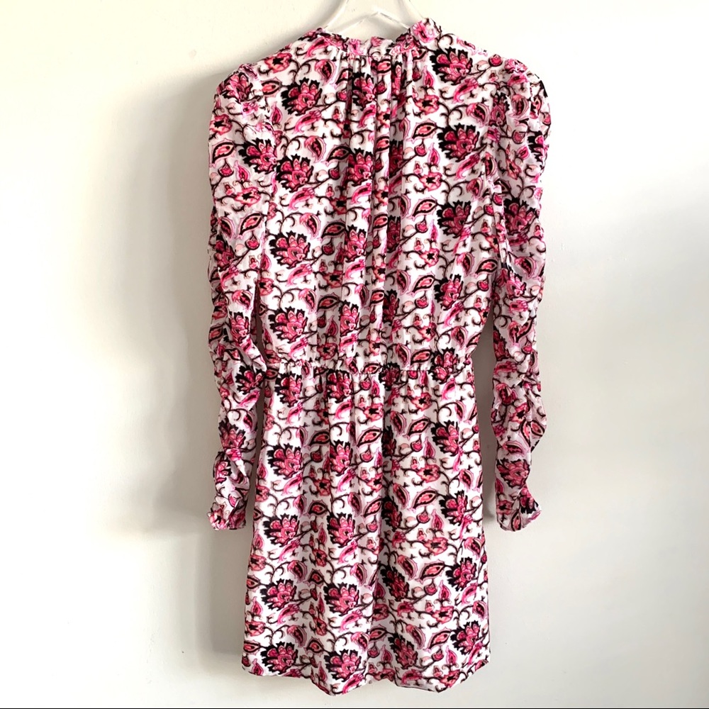 ❌NOT FOR SALE❌MONIQUE LHUILLIER Floral VelvetDress - Picture 13 of 16